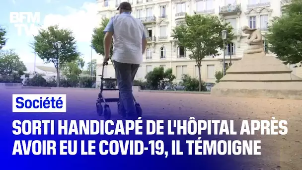 Rescapé du Covid-19 mais sorti handicapé, il témoigne