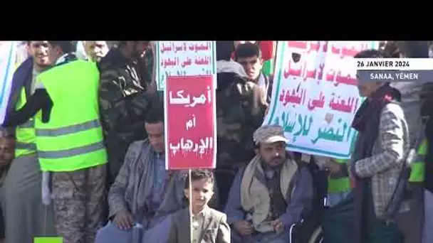 🇾🇪  Yémen : des milliers de Houthis se rassemblent en solidarité avec les Palestiniens