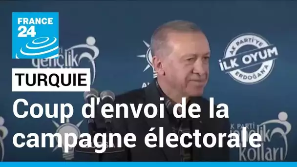 Campagne électorale en Turquie : coup d'envoi avant un vote crucial le 14 mai prochain