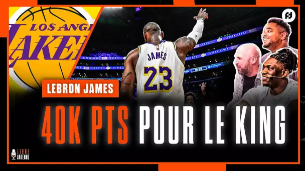 40 000 points en carrière pour LeBron James : un nouveau palier pour le king ! (avec K. Séraphin)