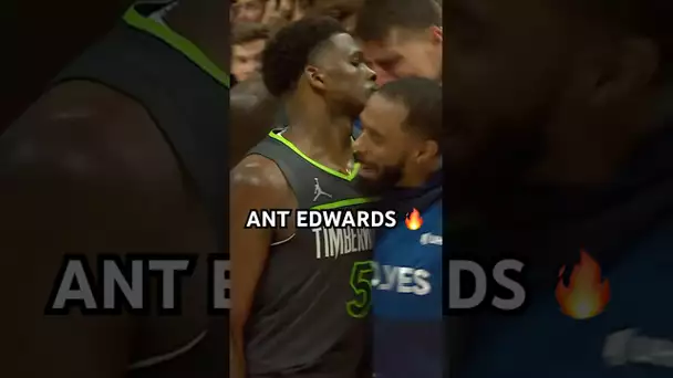 Anthony Edwards is a flamethrower 🔥