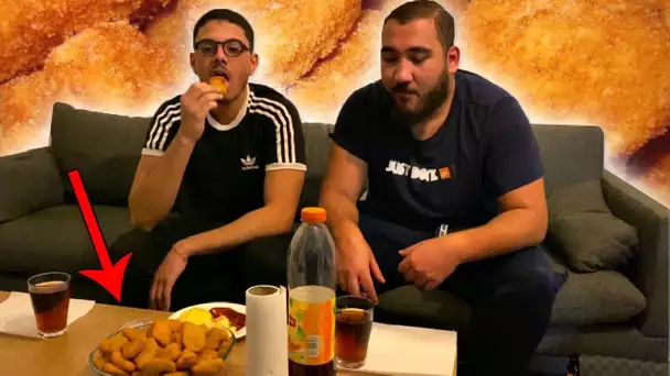 NUGGETS CHALLENGE - MANGER 100 NUGGETS A 2 ... SA FINI MAL 🤮