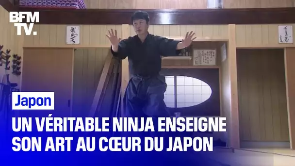 Un véritable ninja enseigne son art au cœur du Japon