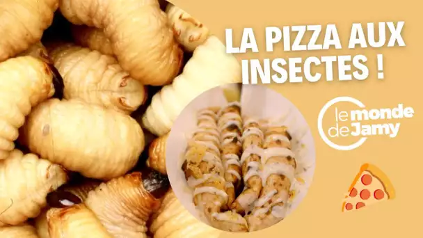 La pizza aux insectes du chef Julien Serri 🐛🍕