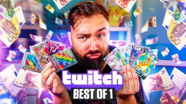 DAVID LAFARGE VS 1500 EUROS DE BOOSTERS POKEMON ! Best OF TWITCH #1 !