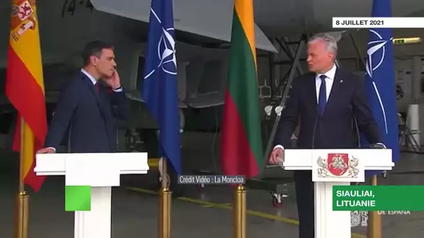 Lituanie : une conférence de presse dans une base de l'OTAN brusquement interrompue
