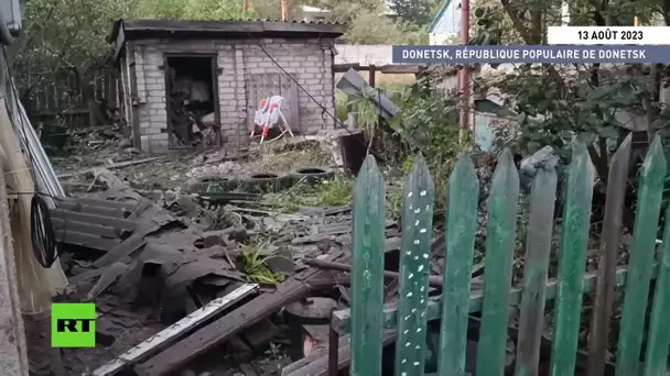 Donetsk : une personne tuée lors d'un bombardement des forces armées ukrainiennes