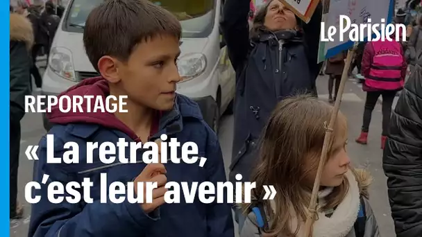 Réforme des retraites : mobilisation en famille pour ce premier samedi de manifestations