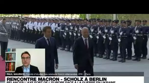 Rencontre Macron - Scholz : une visite "symbolique" pour l'UE • FRANCE 24