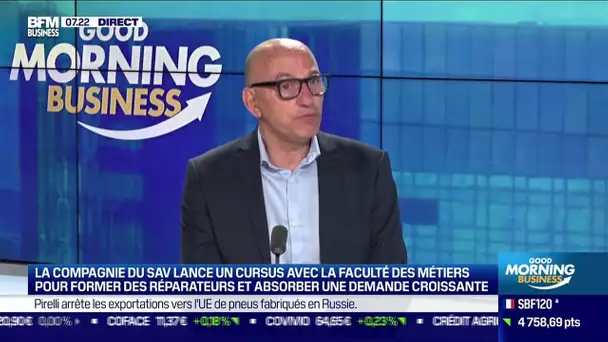 Laurent Falconieri (Compagnie du SAV): La filière réparation sous tension faute de profils qualifiés