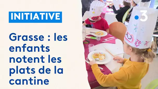 A Grasse, des enfants évaluent les recettes de la cantine