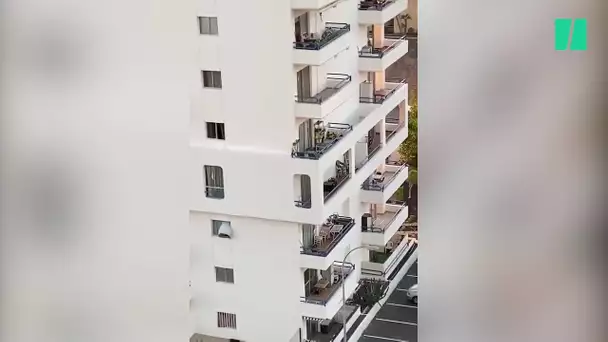 Cette vidéo d'une petite fille sur la corniche d'un immeuble affole, une enquête ouverte