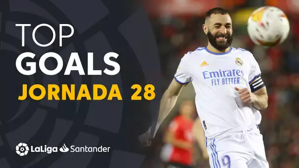 Todos los goles de la jornada 28 de LaLiga Santander 2021/2022