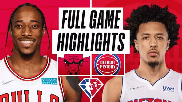 BULLS at PISTONS | FULL GAME HIGHLIGHTS | March 9, 2022