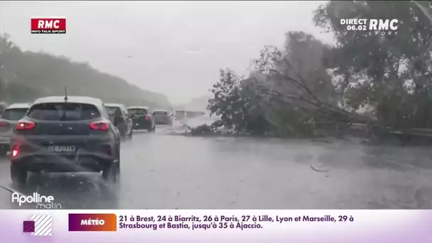 Orages et inondations : les premiers dégâts de la nuit