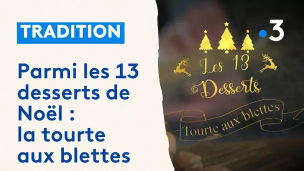 Les treize desserts de Noël : la préparation de la tourte aux blettes