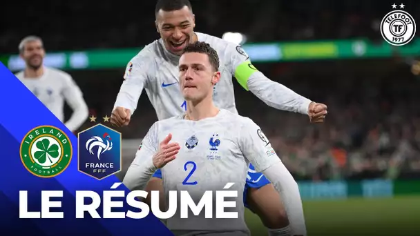 Irlande - France (résumé des Qualif EURO 2024) : "Transversal PAVARD !!!"