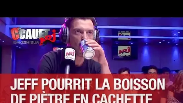 Jeff pourrit la boisson de Piètre en cachette - C&#039;Cauet sur NRJ