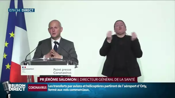 Jérôme Salomon a annoncé de renforts parmi le personnel soignant dans les régions les plus touchées