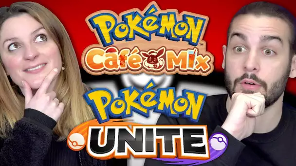 ENCORE PLEIN DE NOUVEAUTÉS POKEMON ! POKEMON UNITE ET POKEMON CAFE MIX