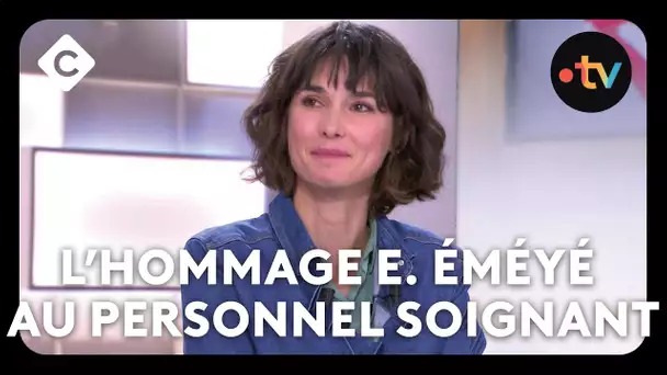 Le vibrant hommage d’Églantine Éméyé au personnel soignant - C à vous - 11/10/2024