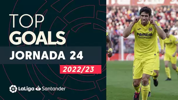 Todos los goles de la jornada 24 de LaLiga Santander 2022/2023