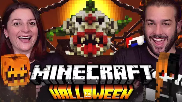 ON JOUE A MINECRAFT SPECIAL HALLOWEEN ! PACK HALLOWEEN MINECRAFT DUO FR !
