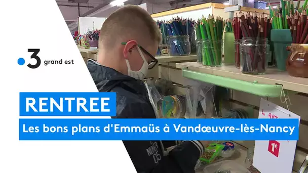 Les bons plans de la rentrée scolaire chez Emmaüs