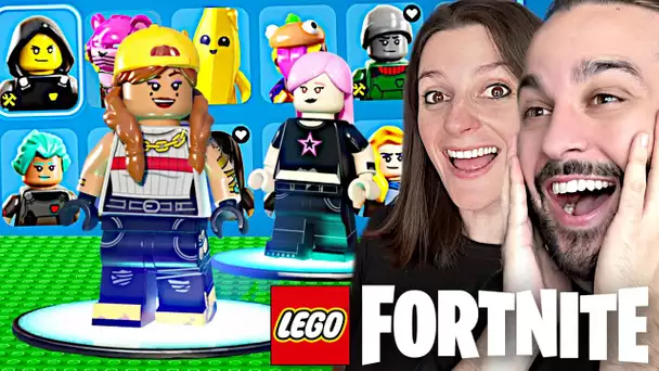 TOUS NOS SKINS LEGO FORTNITE ! CASIER LEGO FORTNITE