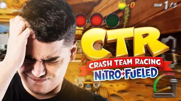 DÉCOUVERTE DIFFICILE DE CRASH TEAM RACING NITRO FUELED