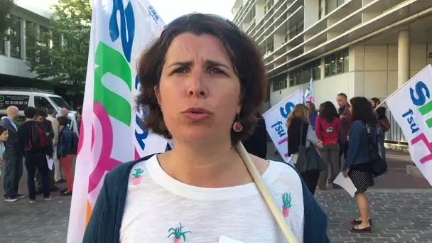 Claire-Marie Feret, co-secrétaire du Snes-FSU de l&#039;académie de Rouen
