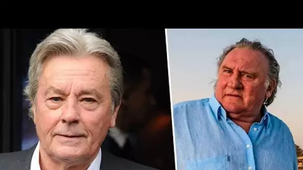 Clash, menaces de mort, insultes… : Gérard Depardieu et Alain Delon dynamitent le tournage du même
