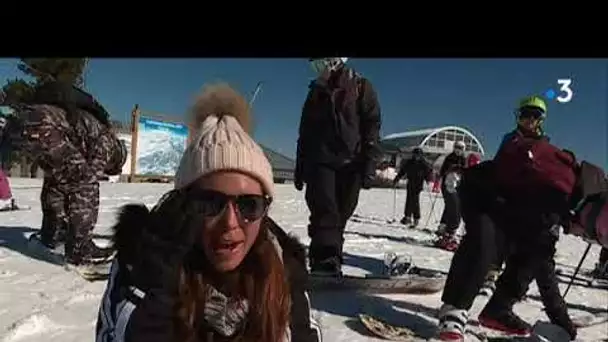 Grand soleil en Cerdagne, on fait le plein de skieurs à Font-Romeu