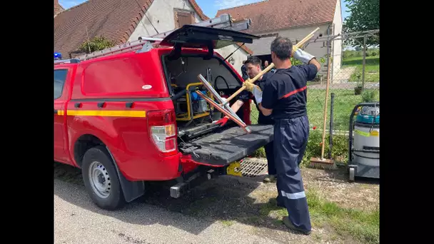 Un gros orage provoque des inondations dans l’Allier