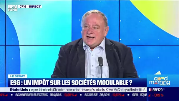 Nicolas Doze face à Jean-Marc Daniel : ESG, un impôt modulable sur les sociétés ?