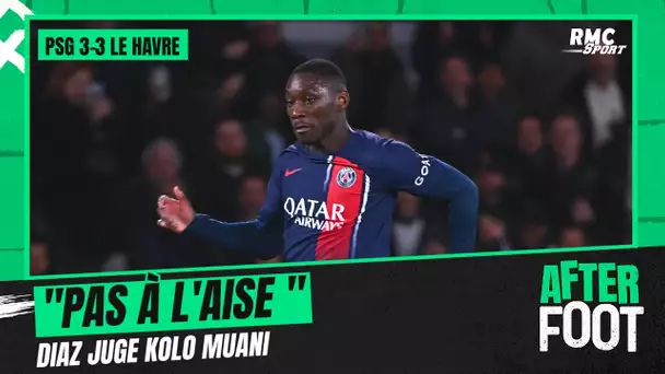 PSG 3-3 Le Havre: "Pas à l'aise dans le système", Diaz compare Kolo Muani et Ramos