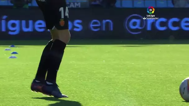 Calentamiento RC Celta vs RCD Mallorca
