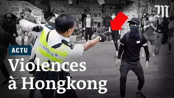 Tirs à balles réelles et homme brûlé vif : chaos à Hongkong