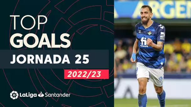 Todos los goles de la jornada 25 de LaLiga Santander 2022/2023
