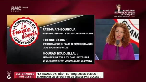 "La France d'après - le programme des GG": la proposition de Fatima Aït Bounoua