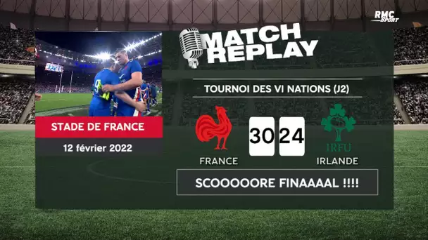 France 30-24 Irlande : La folle victoire des Bleus avec les commentaires RMC
