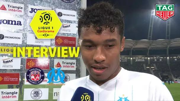 Interview de fin de match :Toulouse FC - Olympique de Marseille ( 0-2 )  / 2019-20