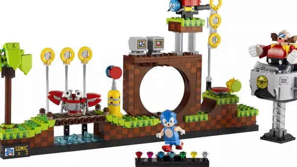 LEGO Ideas : Sonic & Green Hill Zone en vedette dans un nouveau set inédit