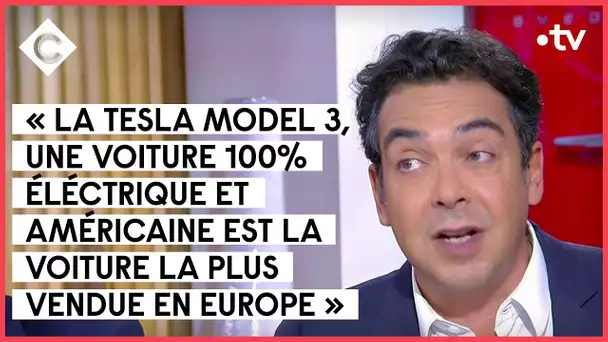 Édito de Patrick - Tesla roule sur l’Europe de l’automobile - C à vous - 26/10/2021