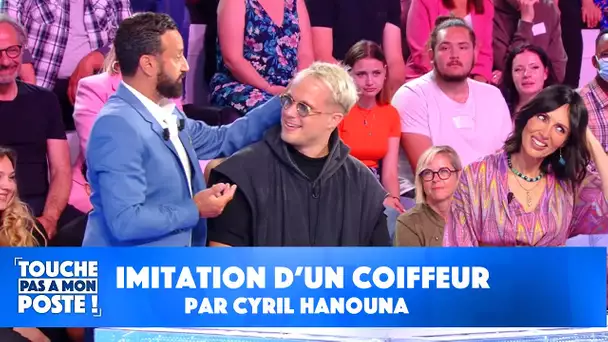 Cyril Hanouna se prend pour un coiffeur !
