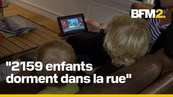 "2159 enfants dorment dans la rue": le cri d'alarme de la présidente de l'Unicef