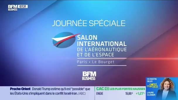 Le salon du Bourget ouvre ses portes, suivez notre émission spéciale au milieu des avions