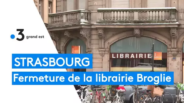 Strasbourg : la librairie Broglie va disparaître après 100 ans d'activité