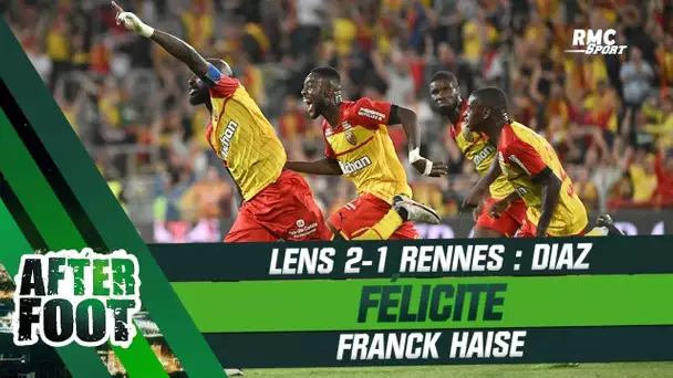 Lens 2-1 Rennes : "Cette équipe ressemble à son entraîneur", Diaz félicite Franck Haise