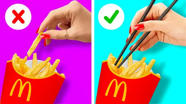 30 ASTUCES DE FAST-FOOD INCROYABLES